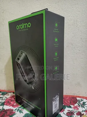 Oraimo Hyper Gan 65 65w Gan Wall Charger Kit + 100w Cc Cable