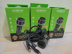Oraimo 15.5W Highway Car Charger With 3-in-1 Cable