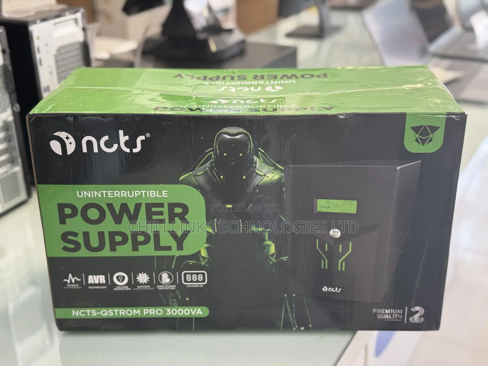 NCTS Qstrom Pro 3000/1800w Ups