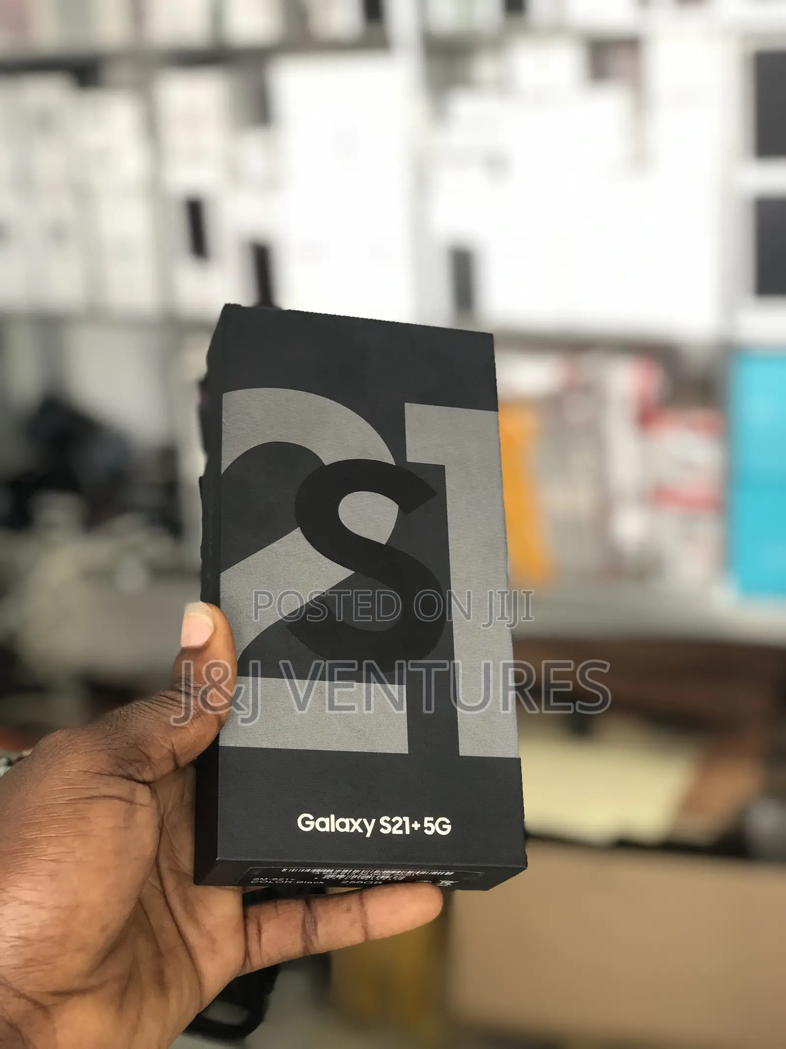 New Samsung Galaxy S21+ 5G 128 GB Black