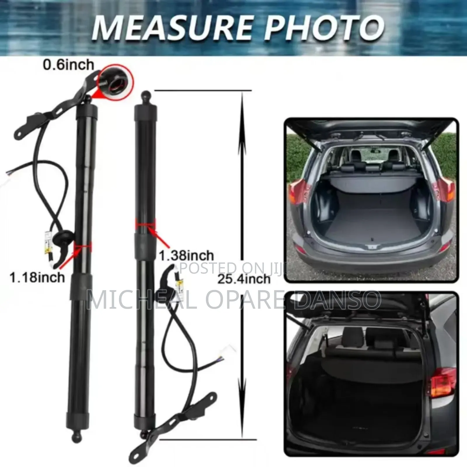 2017-2025 Toyota Rav4 Tailgate Strut