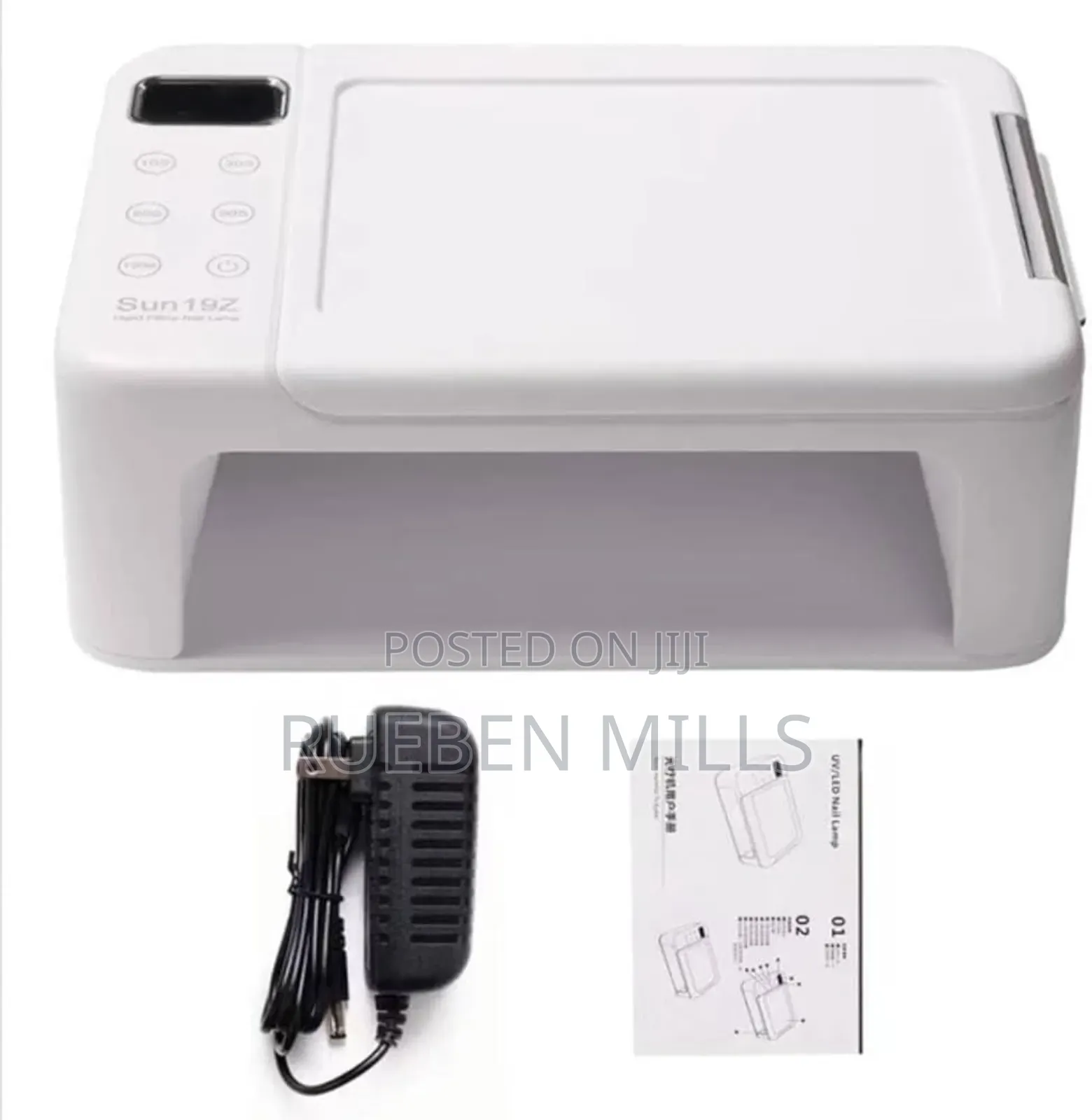 288W Large Size 3 in 1 Arm Rest With UV LED Light Nail Dryer