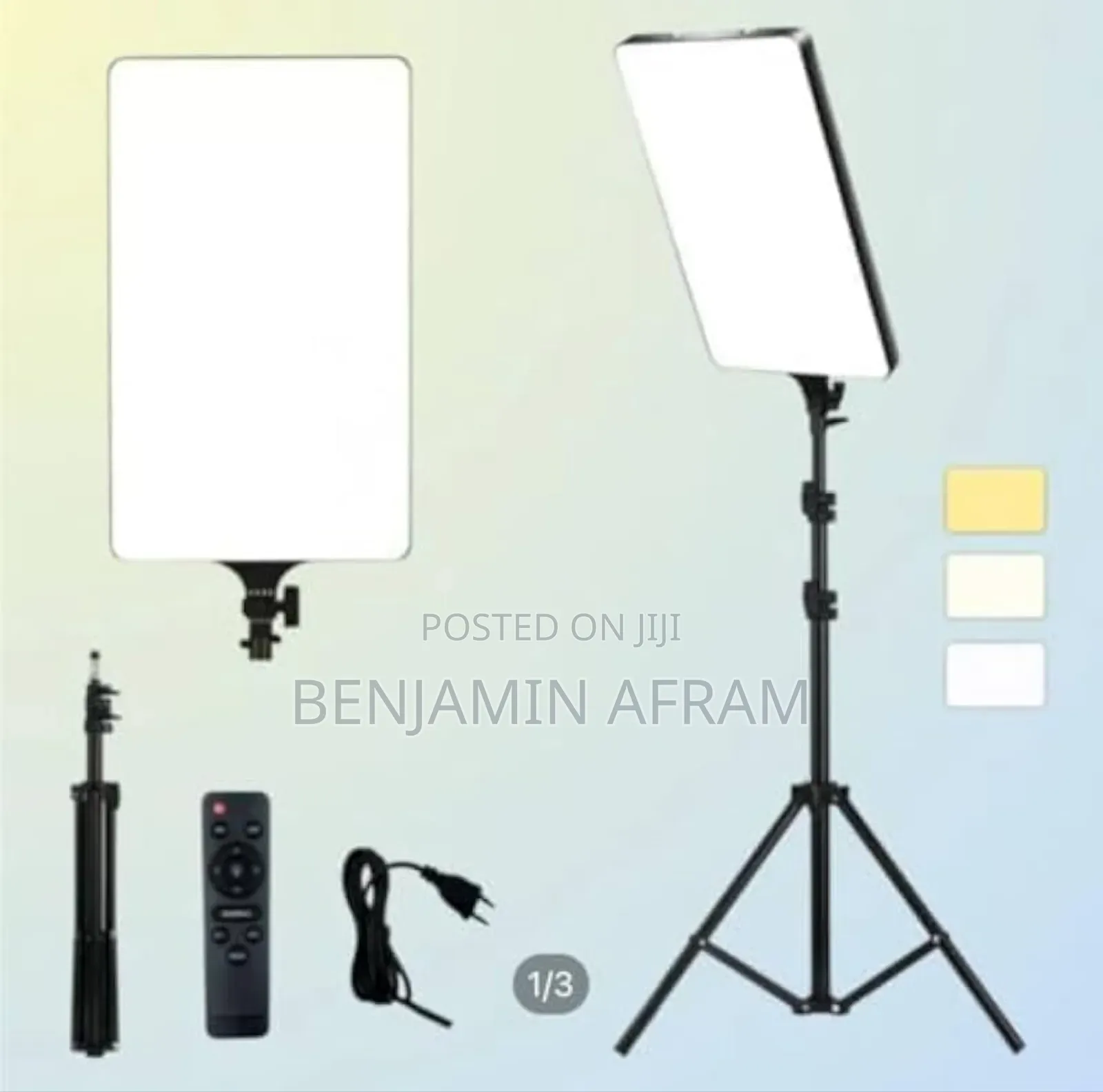 Video Light With Remote Controller