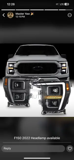 Ford F150 2023,2024 Headlight