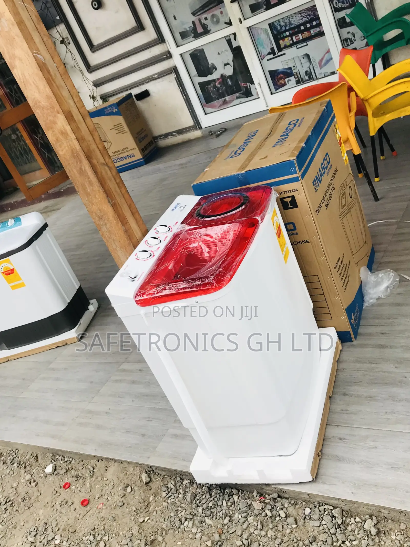 Original Topload Semiauto Nasco 8kg Twintub Washingmachine