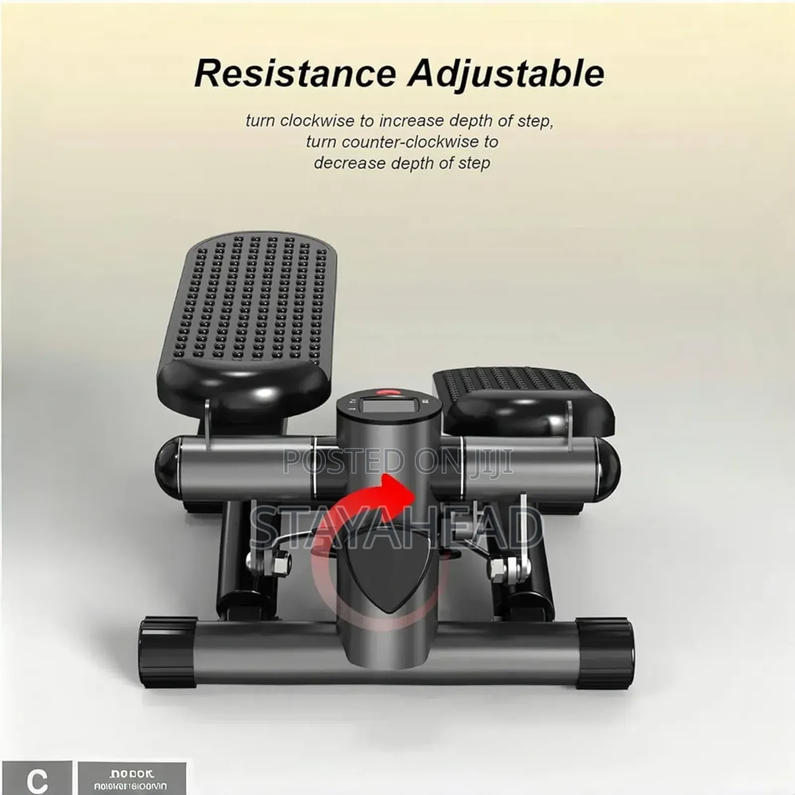 Mini Stepper – 300lbs Capacity for Safe Effective Exercise