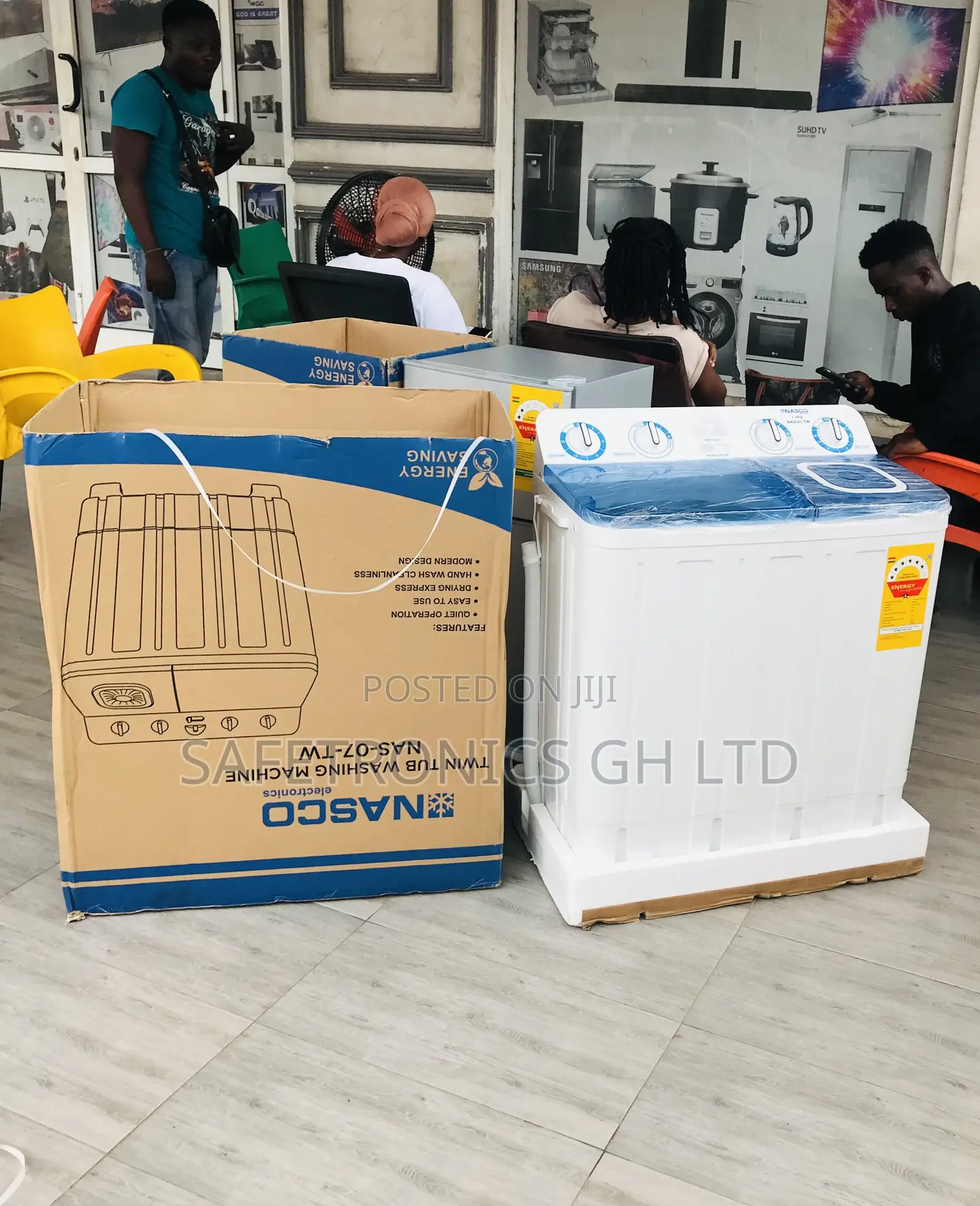Modern Design 7kg Topload Semiauto Washingmachine