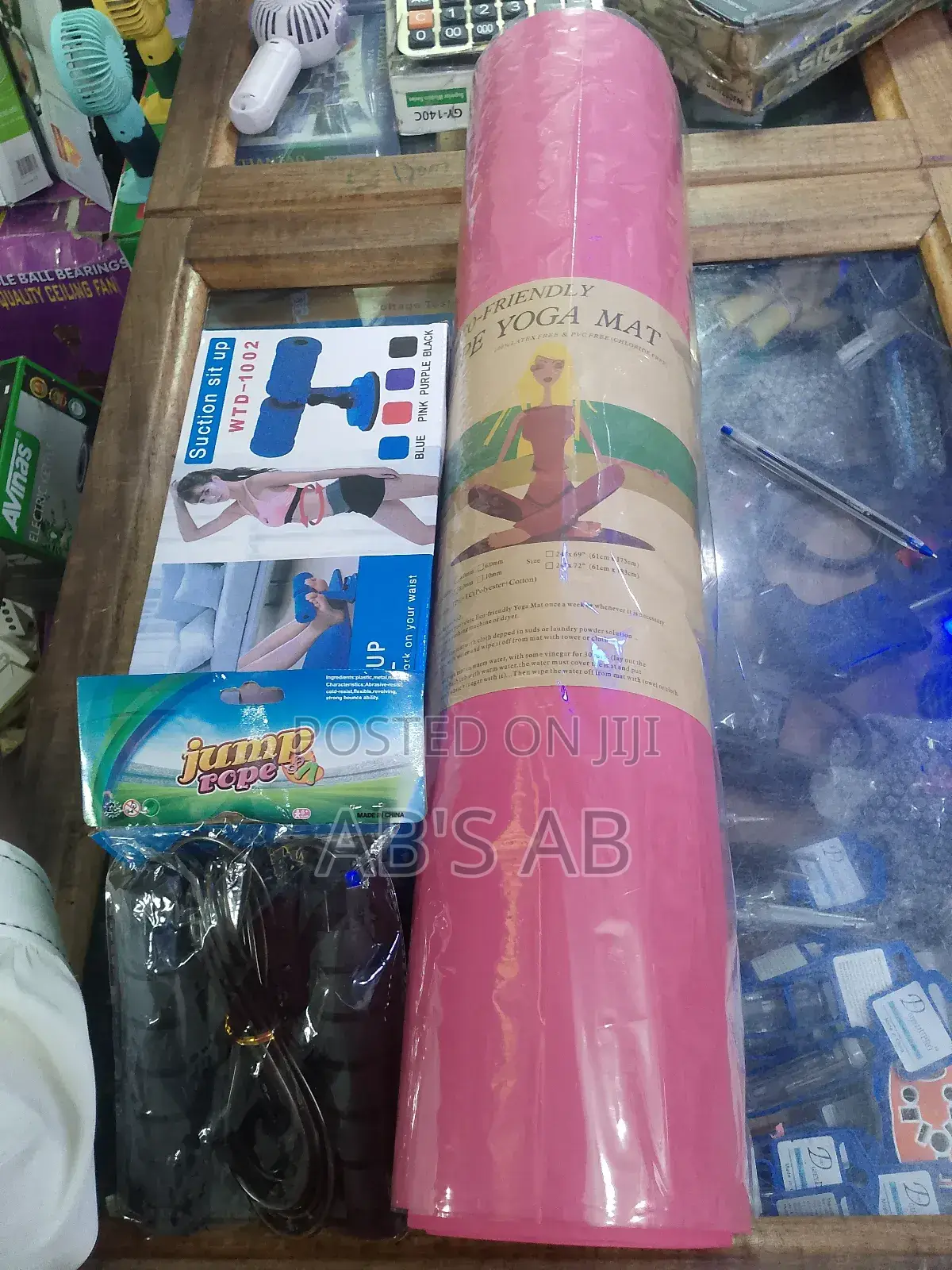 Yoga Mat With Sit Up