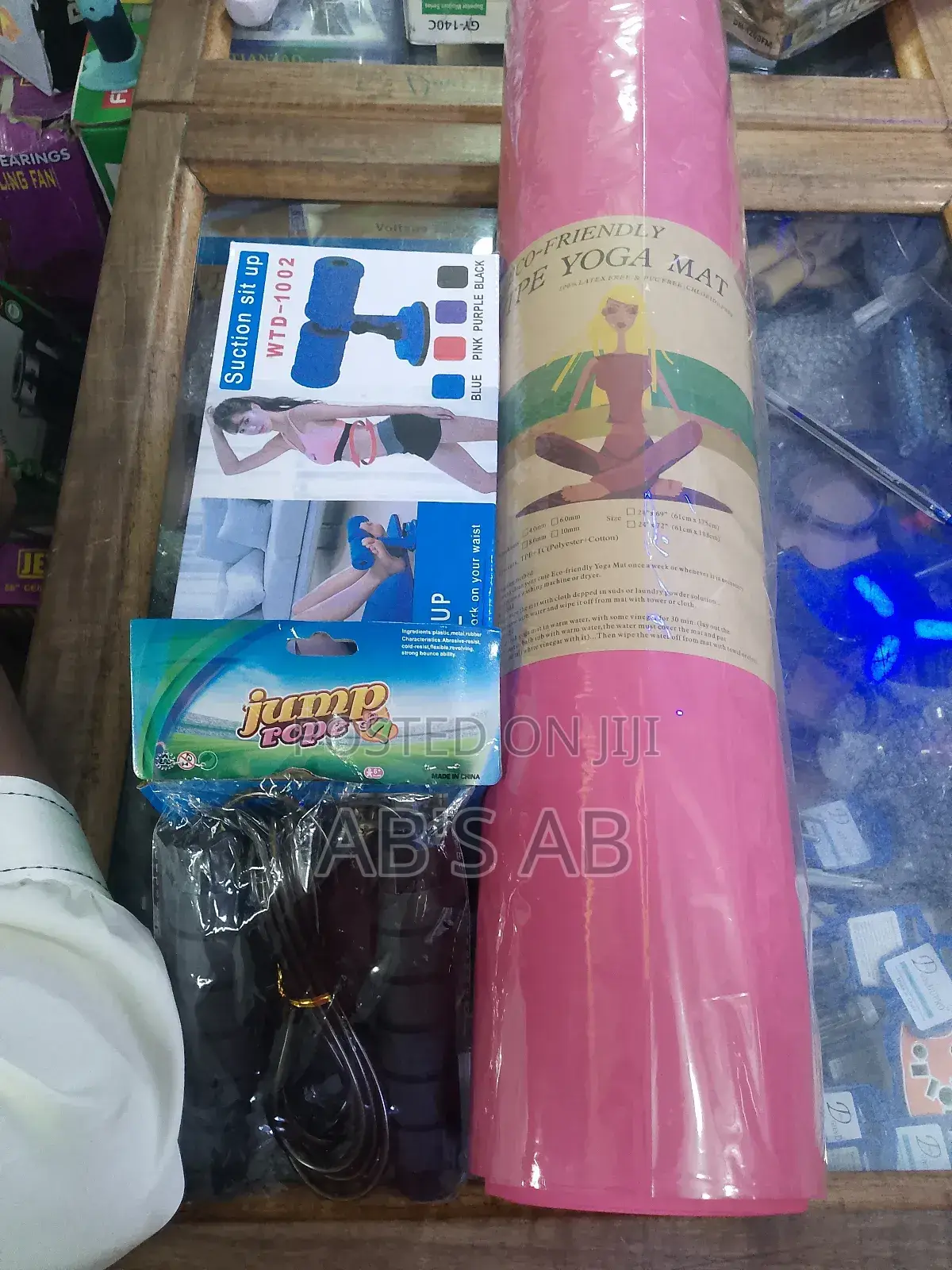 Yoga Mat With Sit Up