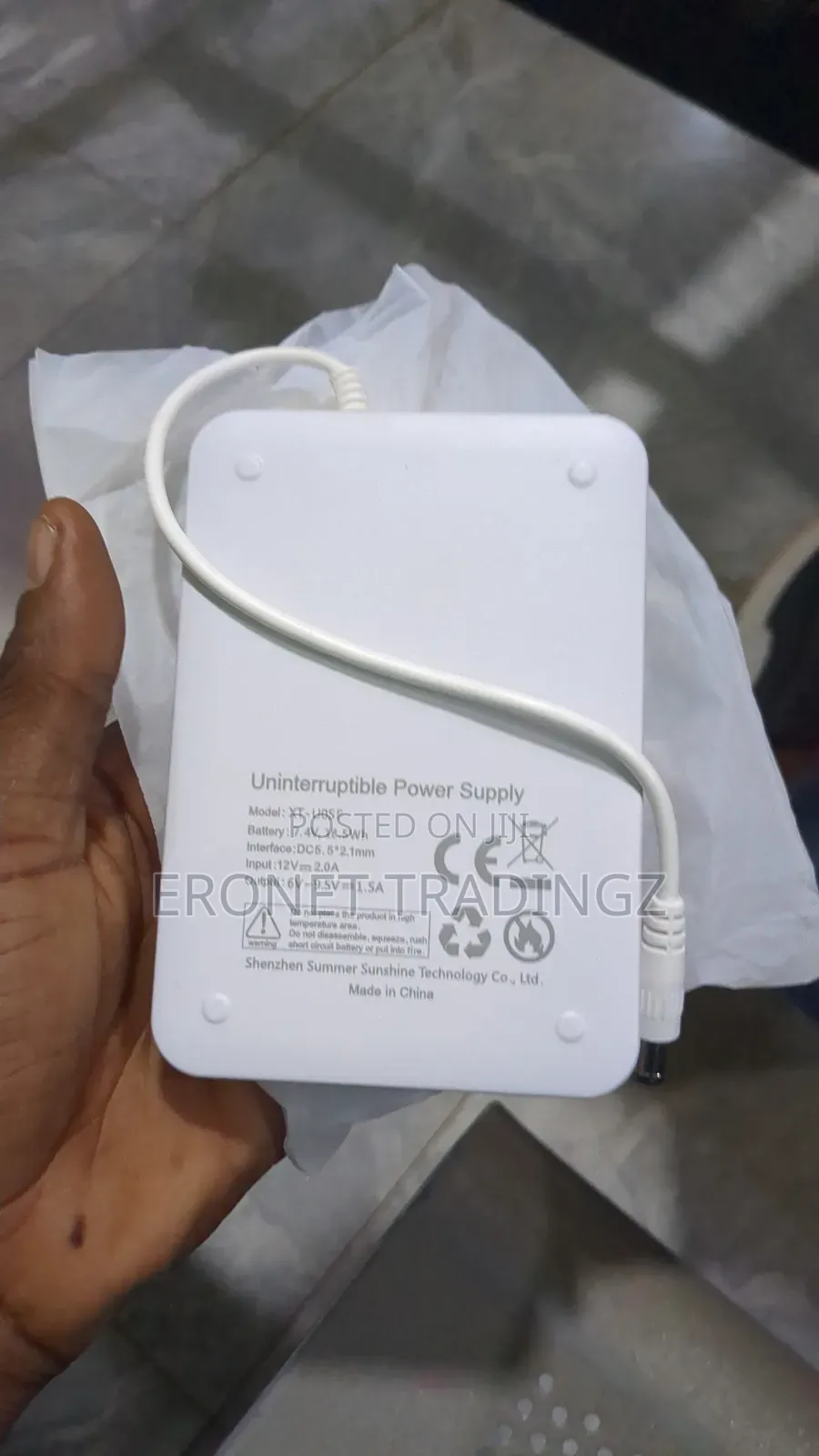 Powerbank for Turbonet Routers
