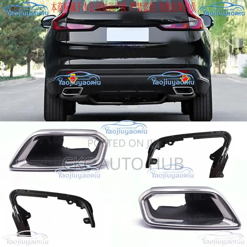 Honda Crv 2023 2024 Back Bumper Exhaust