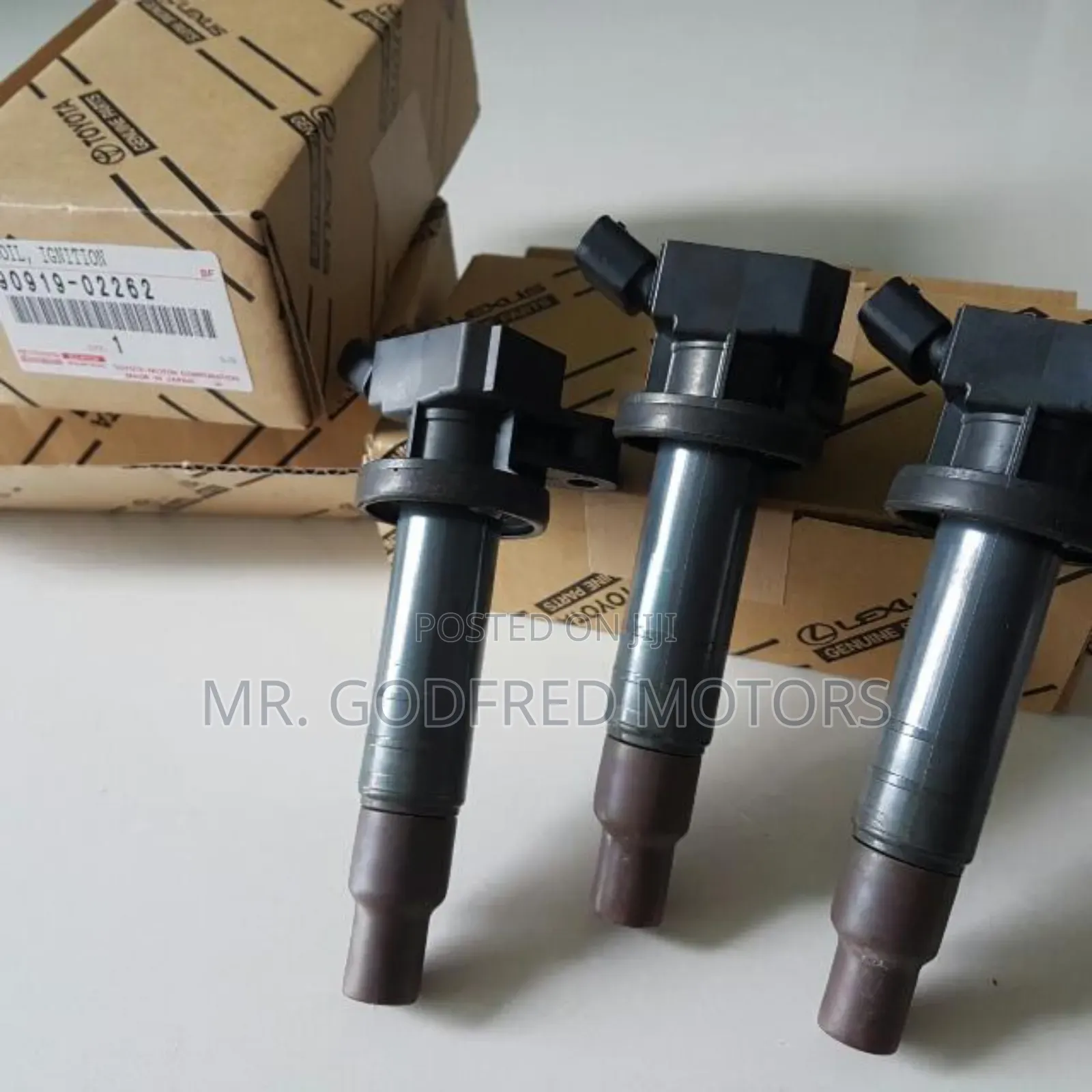 Toyota Vitz 2007-11 (3) Plugs. Ignition Coil 3 Piece.