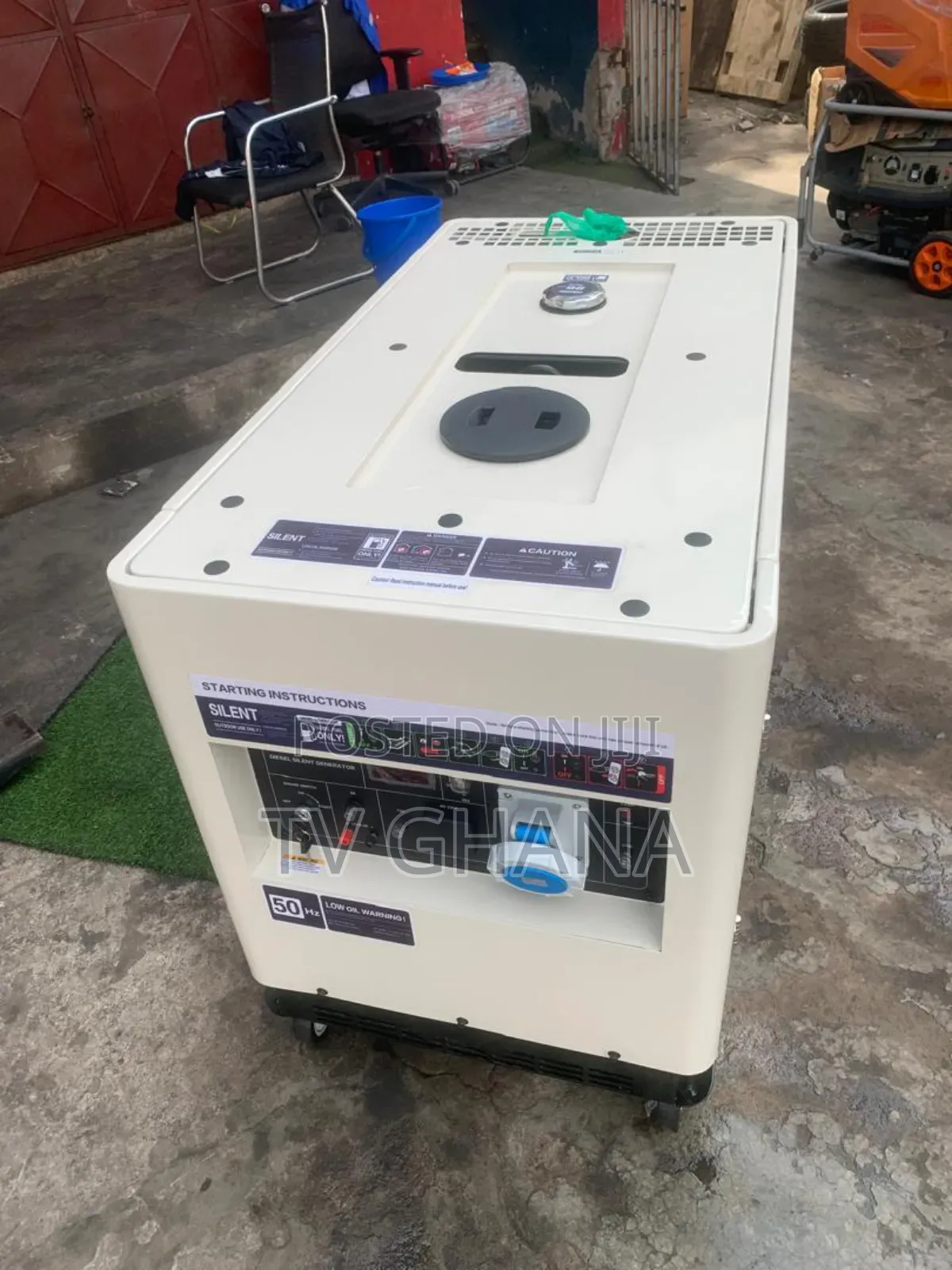 UK Made Generator UK-25KQ 25kva Key Silent Diesel Generator