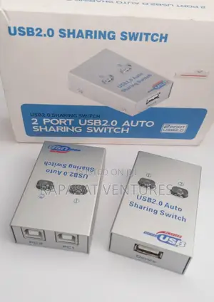 2 Port USB2.0 Auto Sharing Switch for Printer Scanner