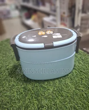 2 Tier Plastic Plastic Lunch Bowl