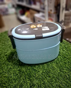 2 Tier Plastic Plastic Lunch Bowl