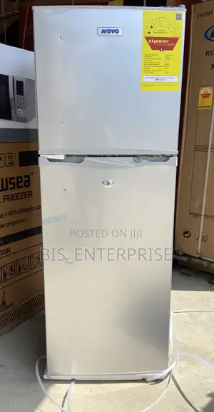 Novo Double Door Refrigerator 135 Liters