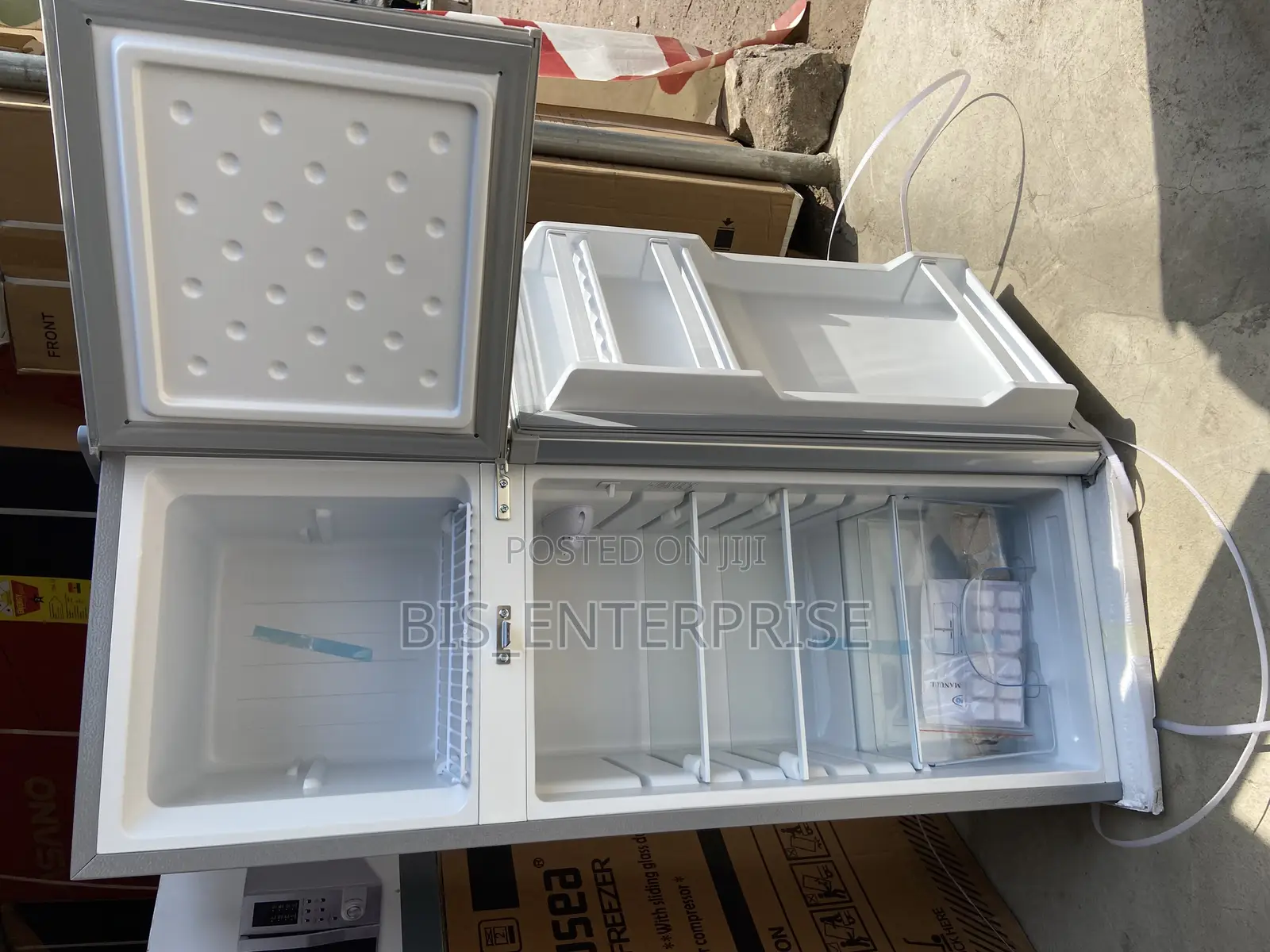 Novo Double Door Refrigerator 135 Liters