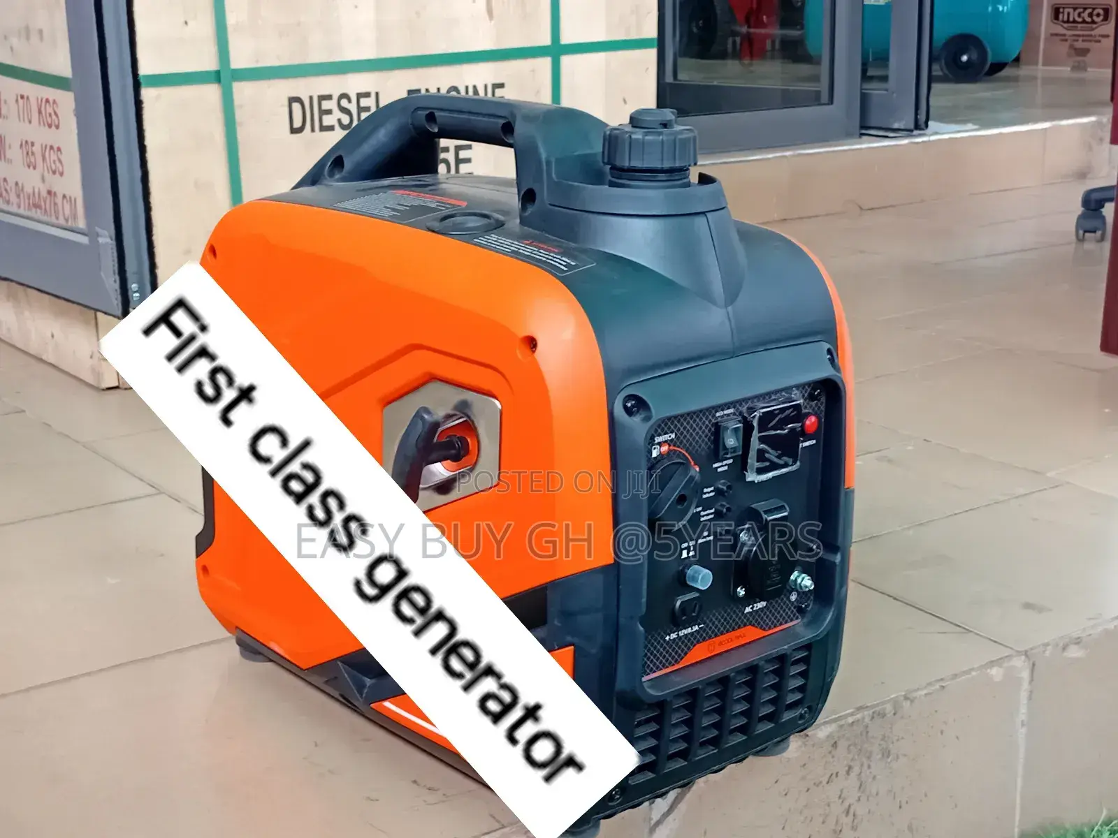 Intelligible Ecool Max Petrol Inverter Generator 7kva 8000w