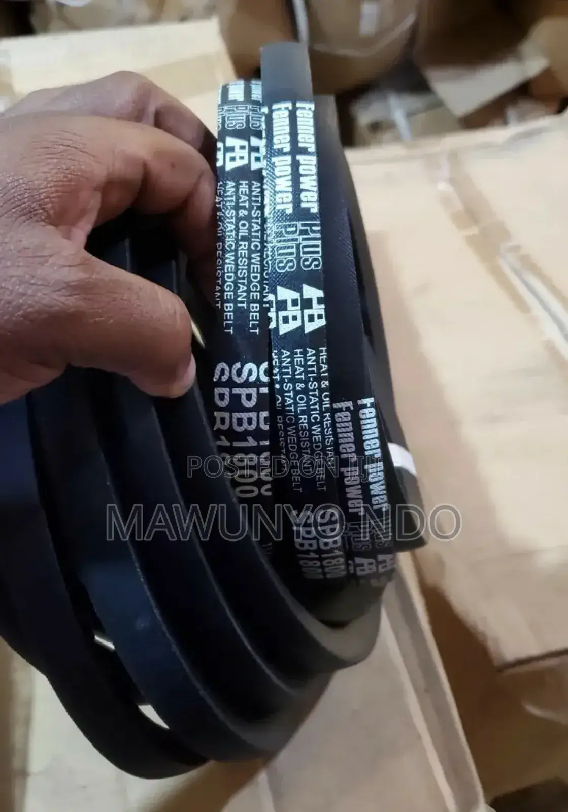 Vee Belts and Fan Belts for Machines and Industries