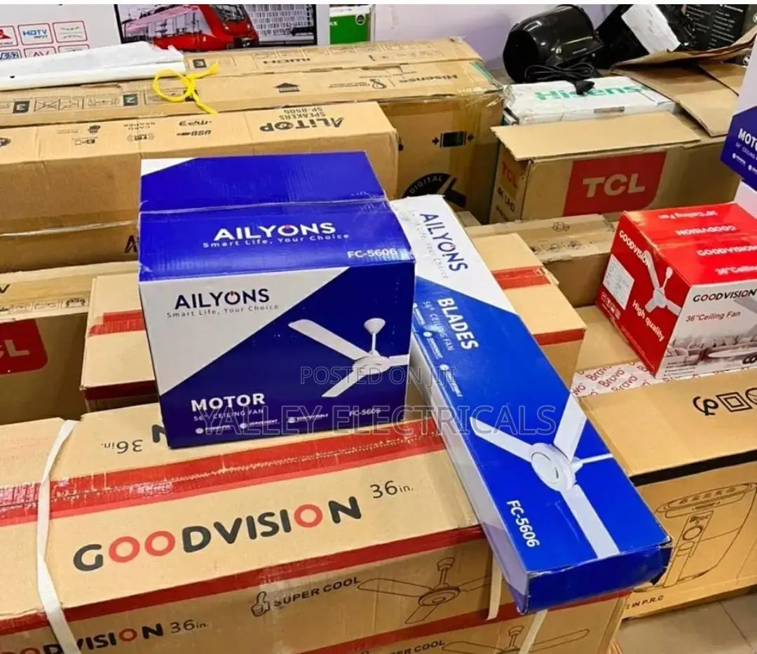 AILYONS Long and Medium Blade Ceiling Fan