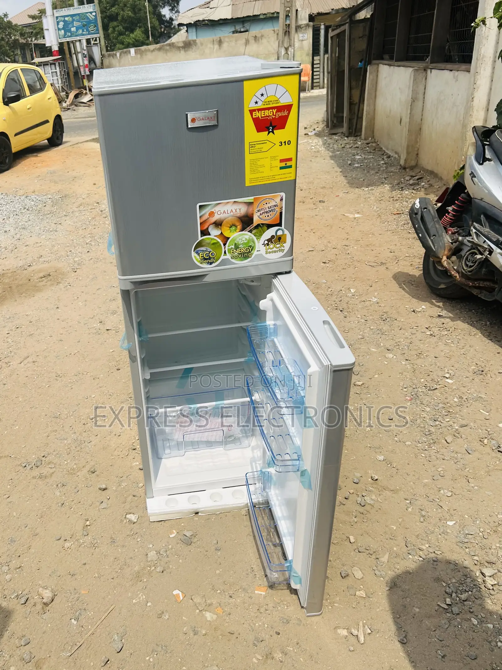 Efficient Elegance Double Door Fridge Galaxy 200TM