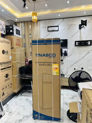 Fresh Keeper Double Door Fridge Nasd2-28fl 280L Nasco