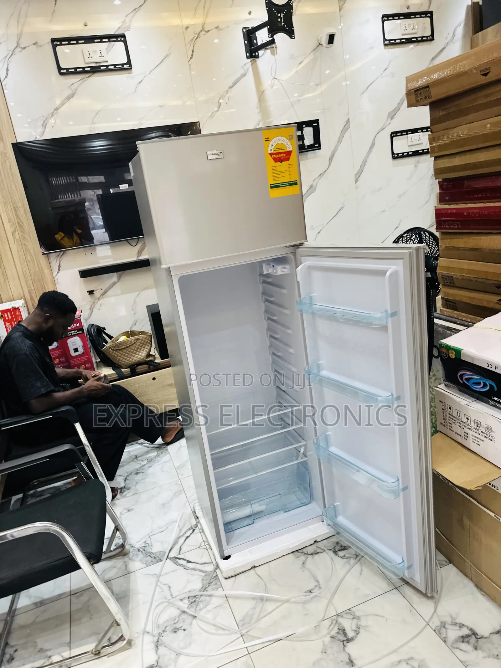 Chill Chamber 280L Fridge Double Door Nasco