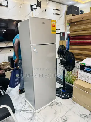 Cool Crate Double Door Fridge Nasco Grey Nasd2-28fl