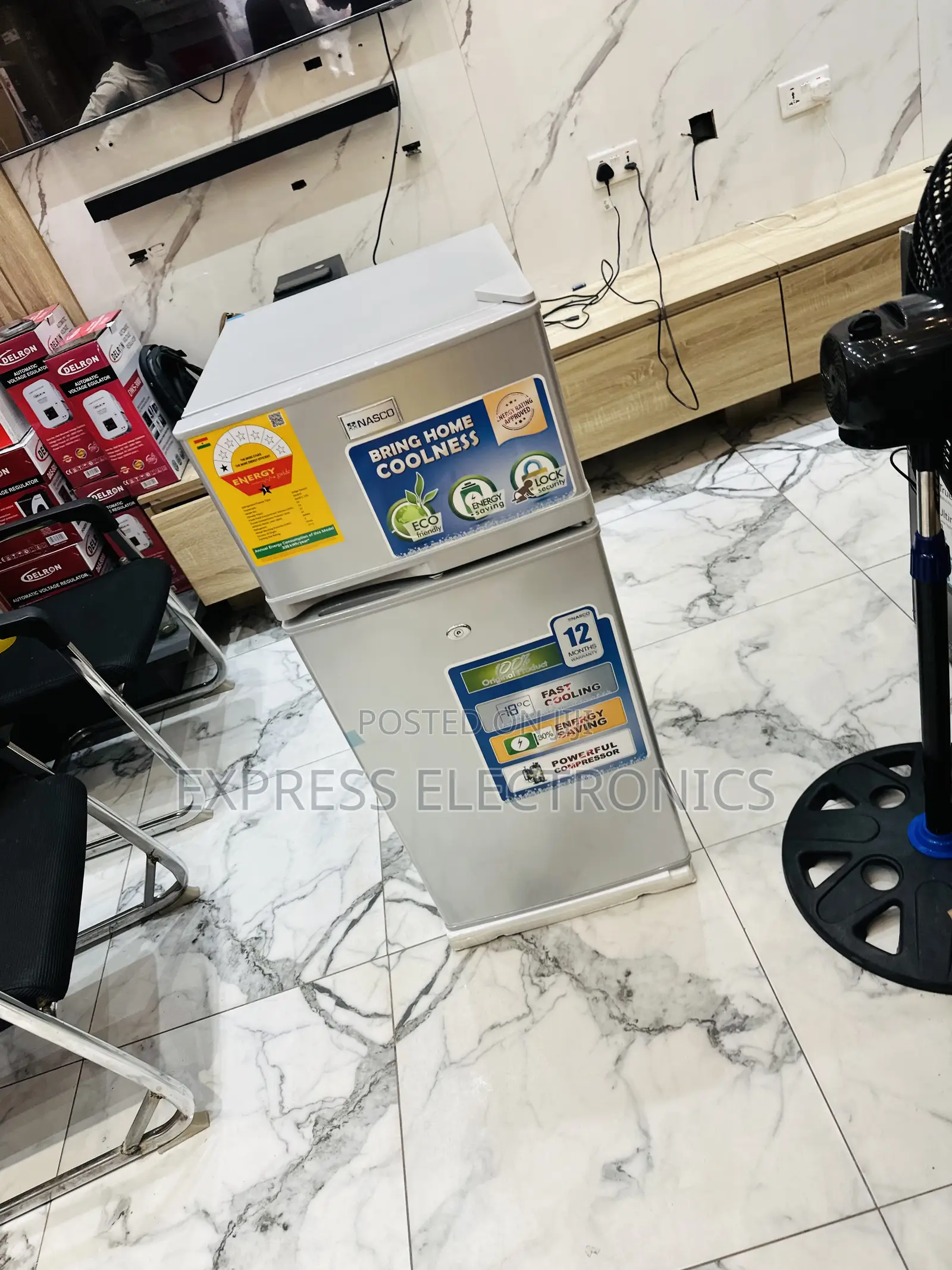 Locate Us at Adabraka for Nasf2-12s Double Door Fridge