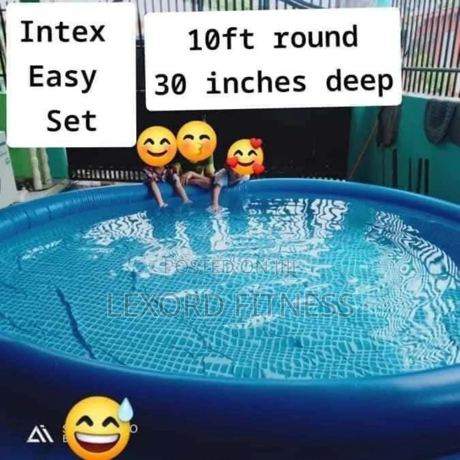 Intex Pool 3.1M Easy Set 10ft 2inch