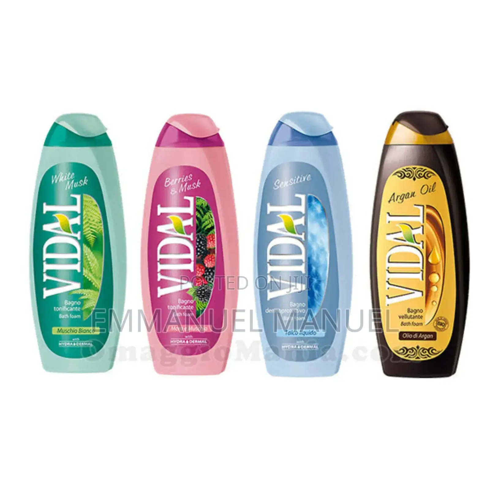 Shower Gel Vidal - 95% Natural