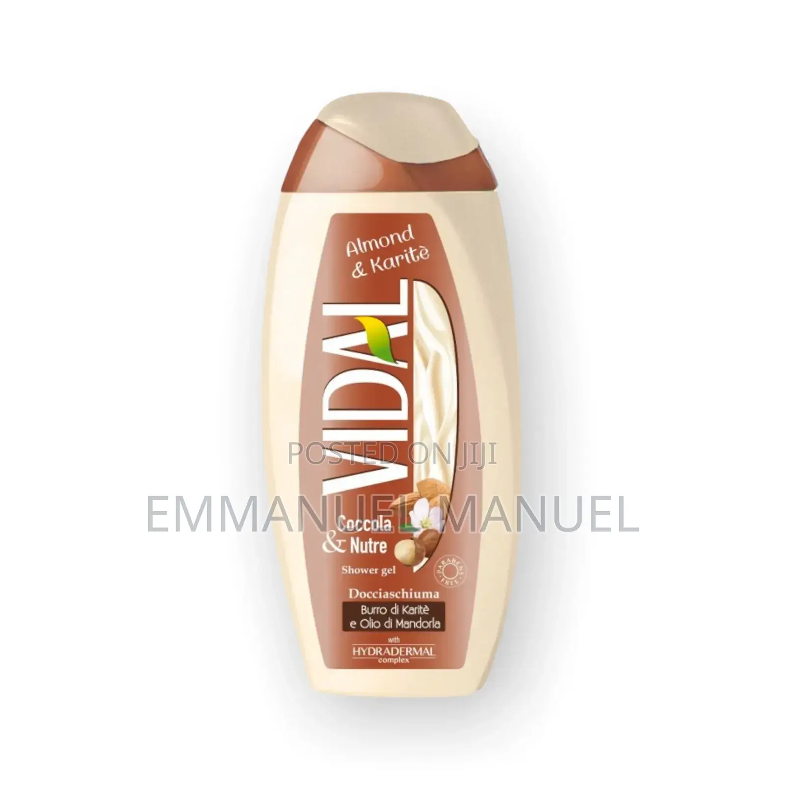 Shower Gel Vidal - 95% Natural