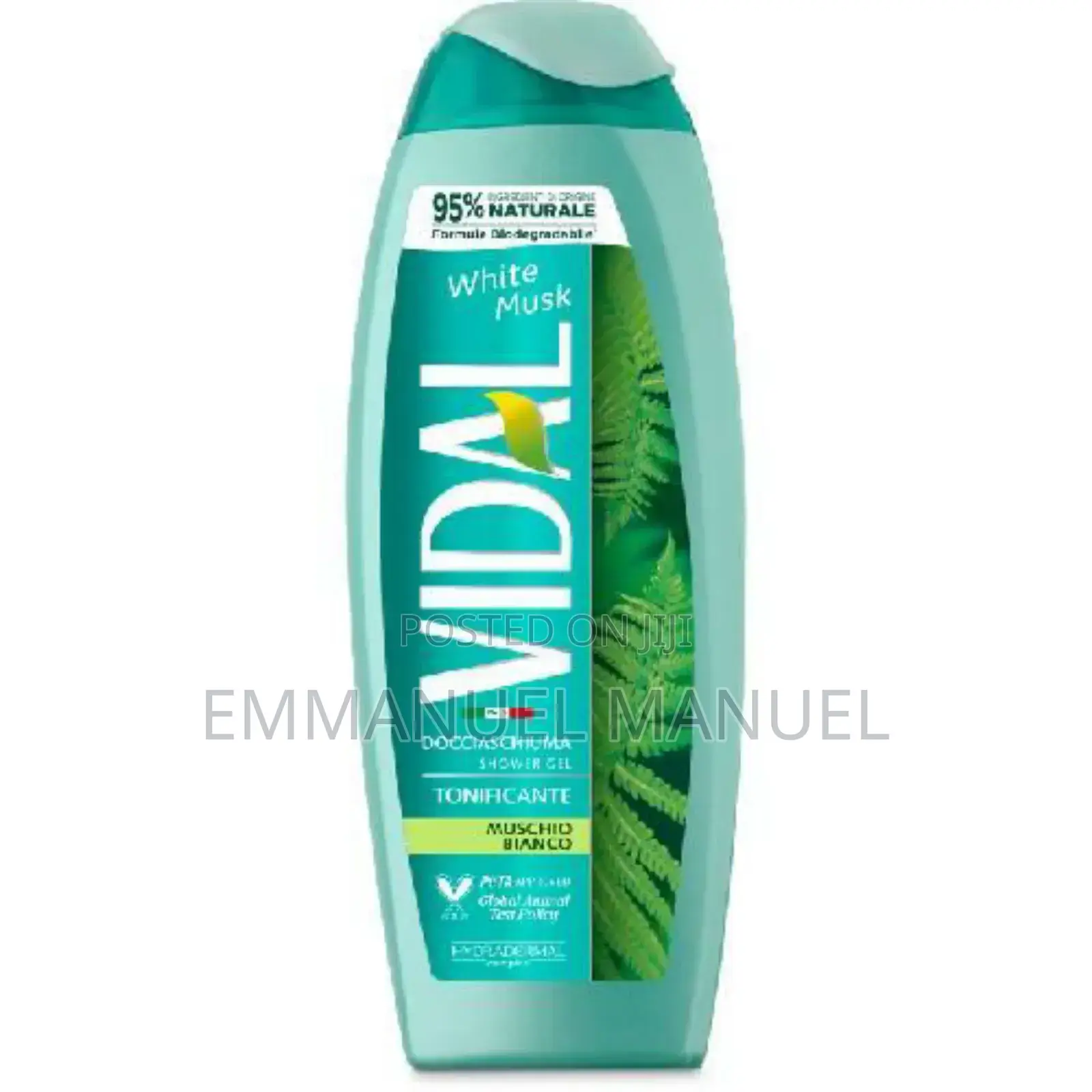 Shower Gel Vidal - 95% Natural