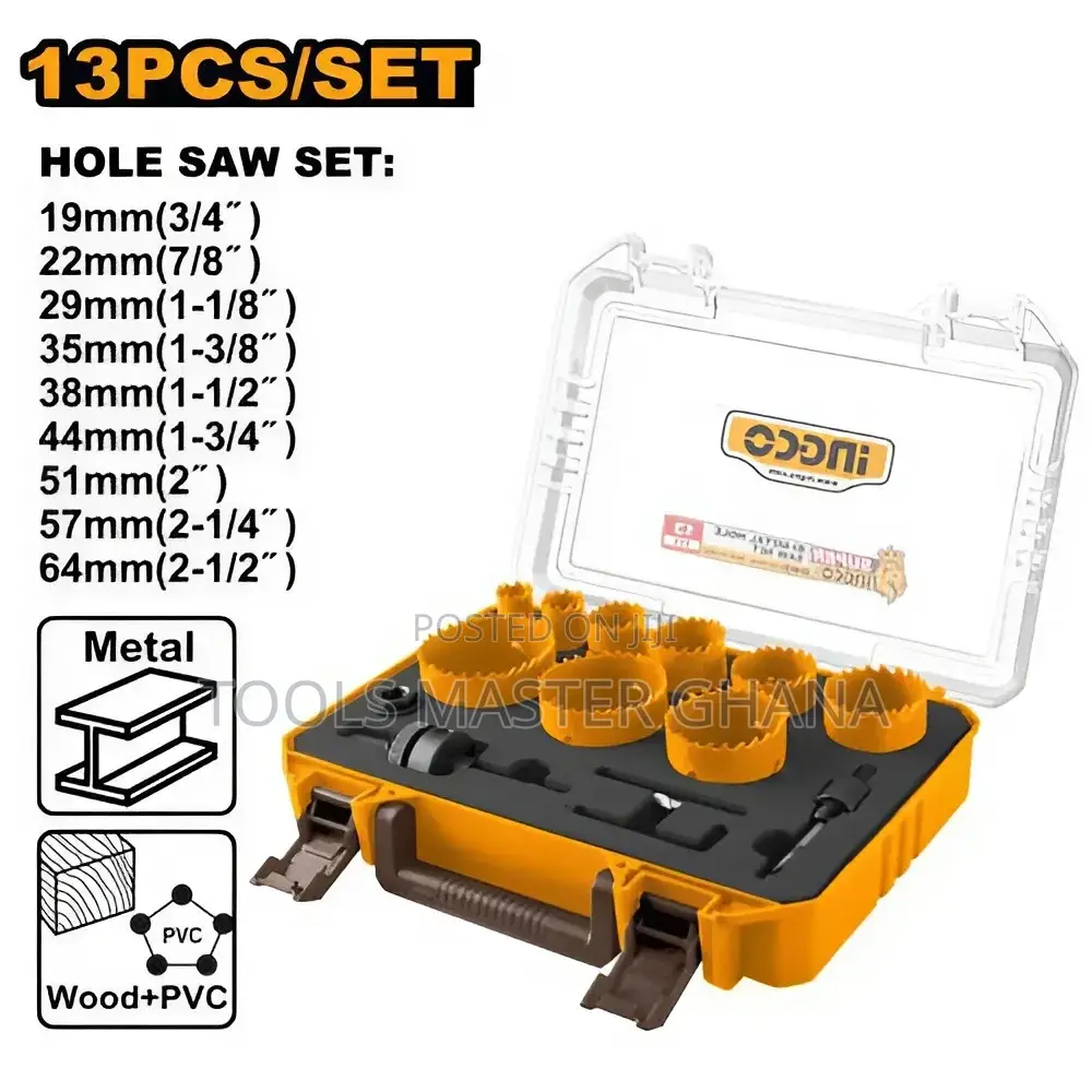 Bi-metal Hole Saw Set - Akh0132