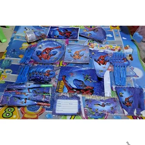 Kids Party Favours Cups,Plates,Spoons,Fork,Hats,10pcs Each