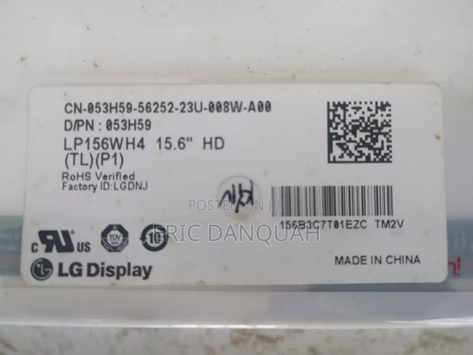 15.6" Laptop Screen