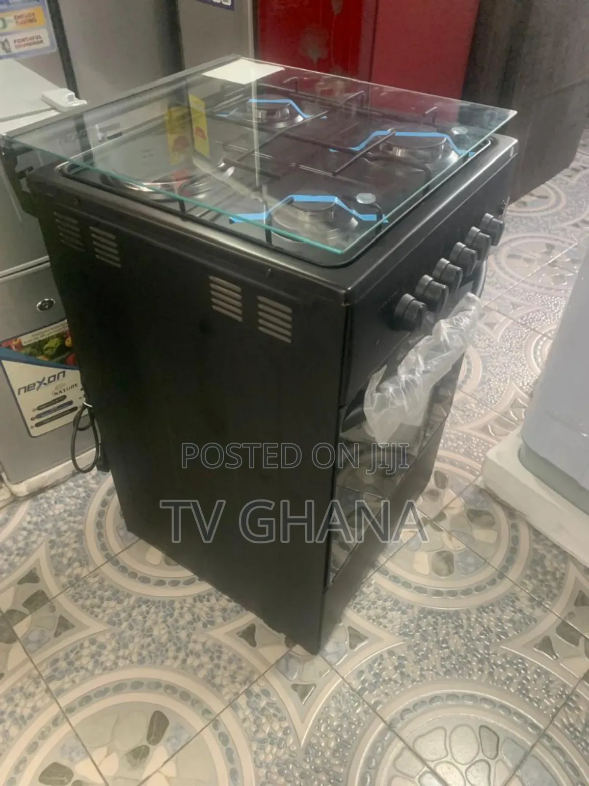 Super Quality 1electric Gas Cooker 3burner Volcano Gascooker