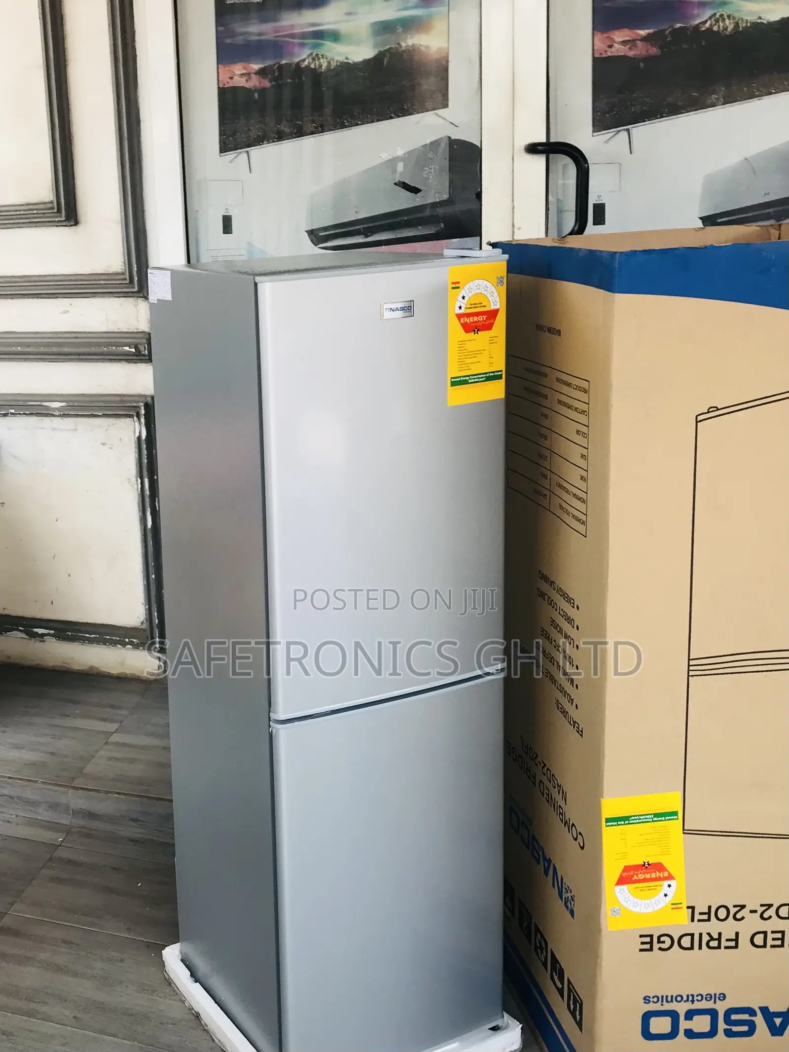 Massive 158 Liters Bottom Mount Double Door Nasd2-20fl