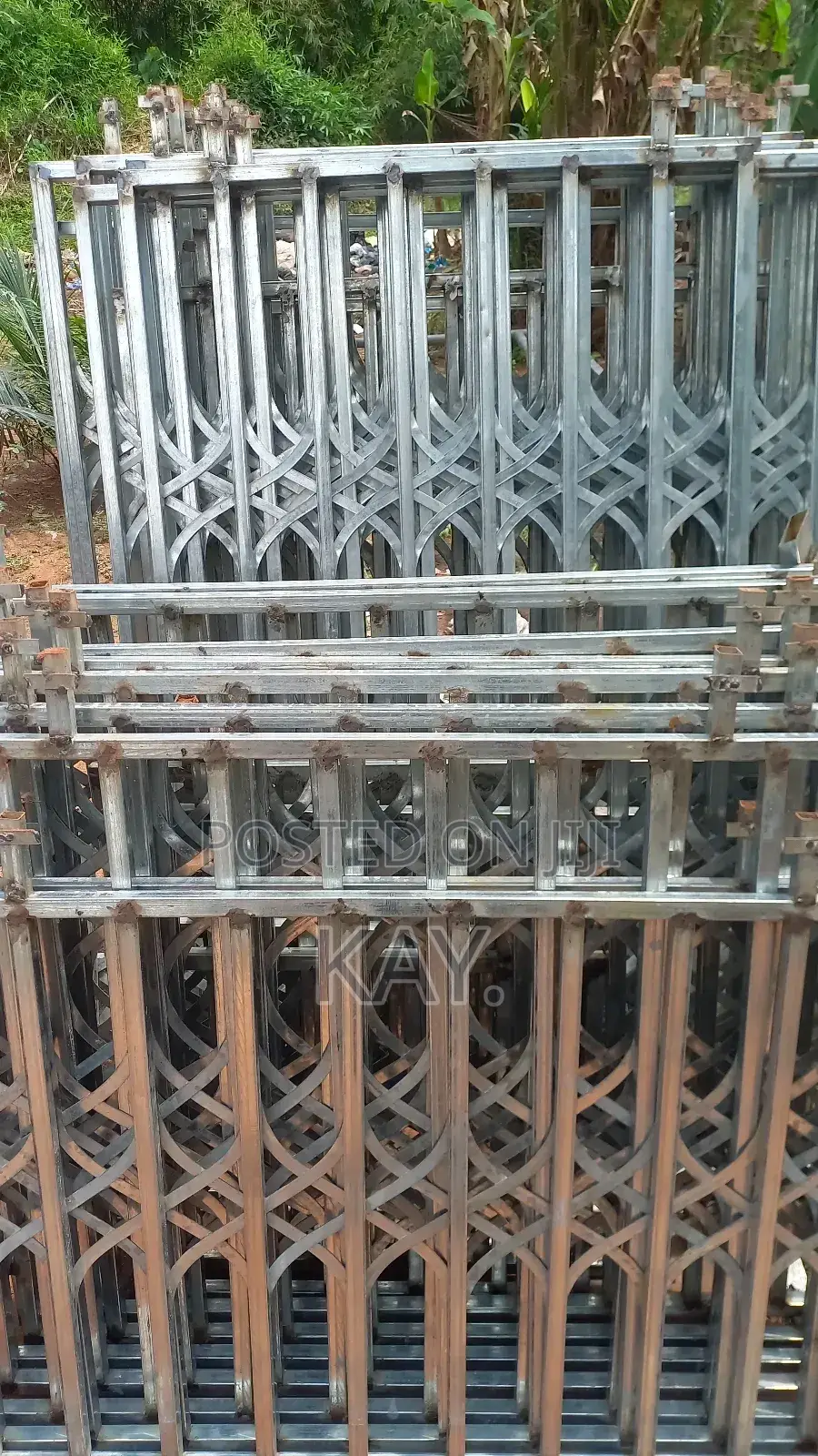 Galvanized Burglar Proof Windows Security Grilles