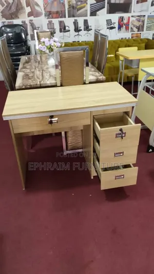Office Table With Drawers Attached