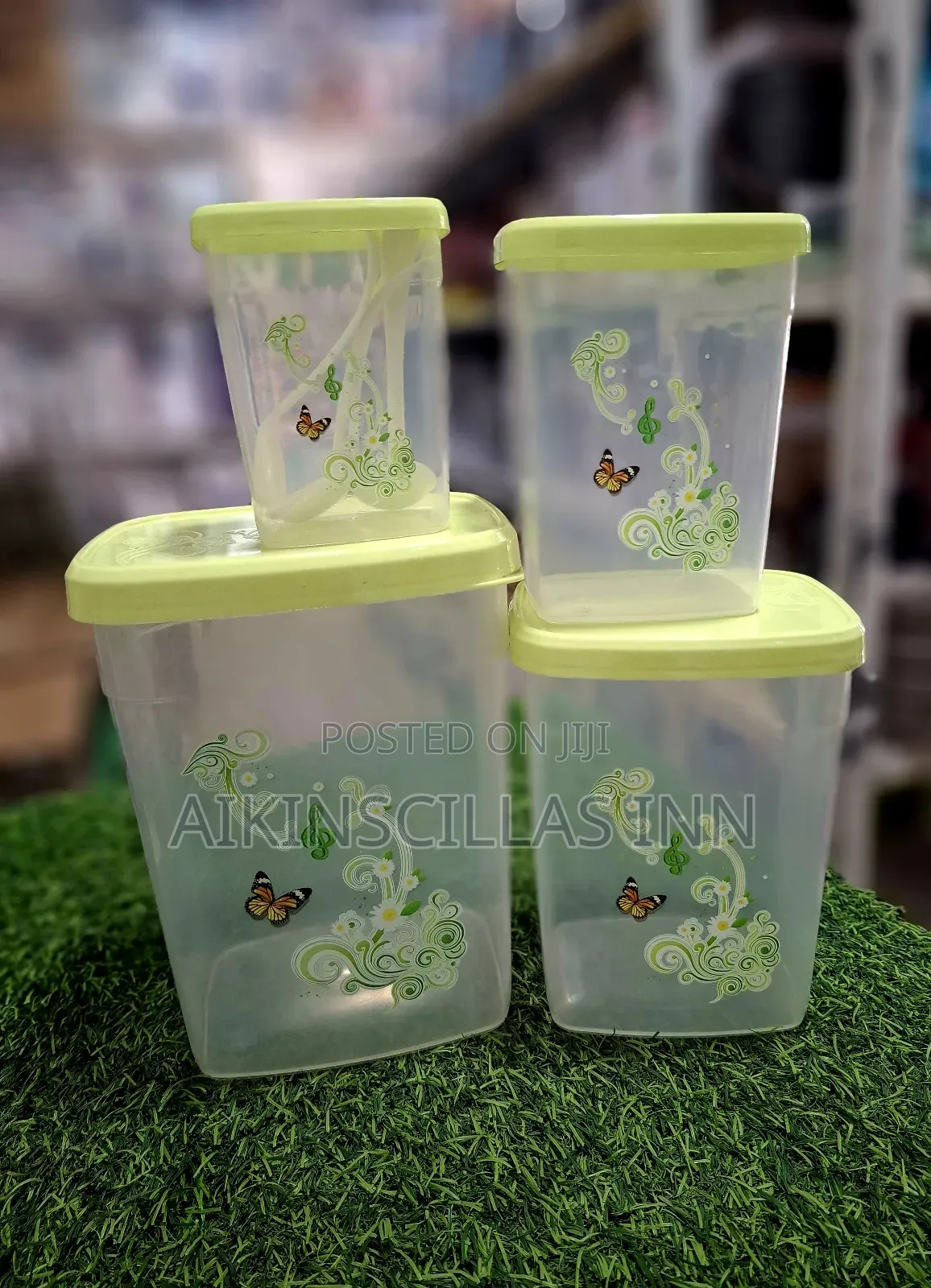 4set Sugar Bowls/Storage Container