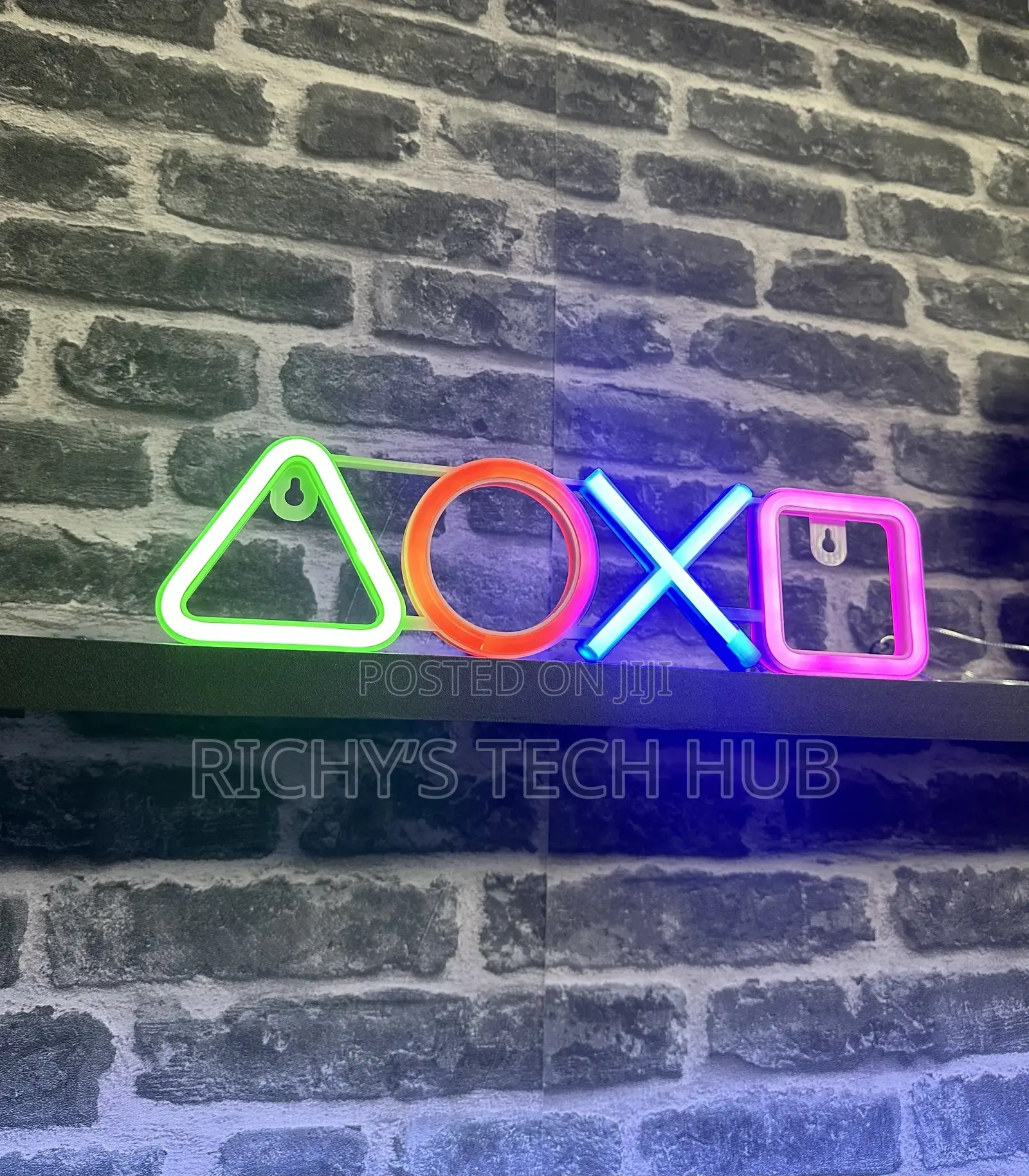 Playstation Icon Game Light Neon Sign Lamp