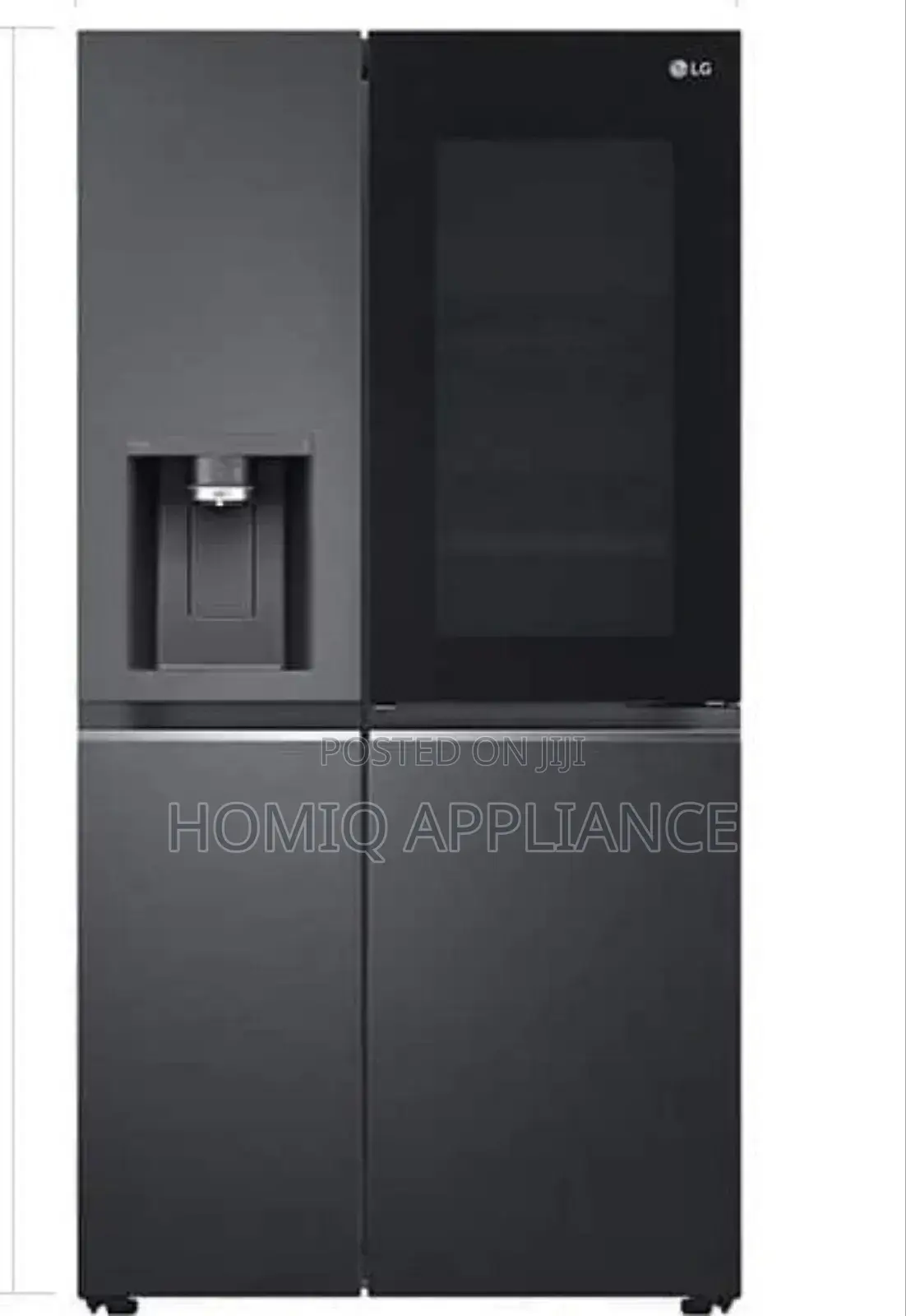 LG 674liter Side by Side Refrigerator Dispenser GCX257CQVV