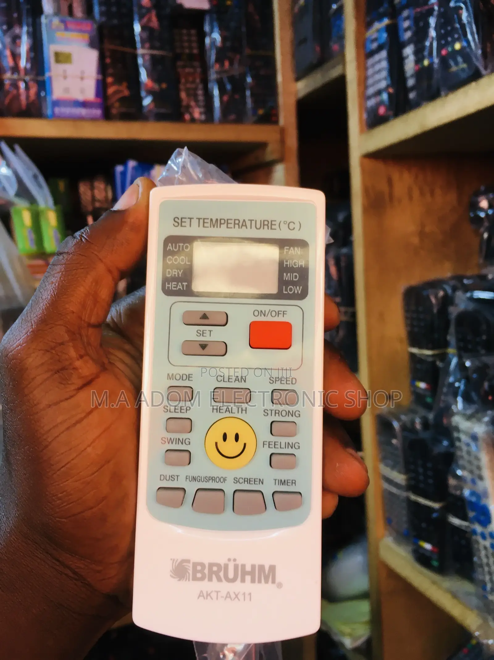 Bruhm AC Remote