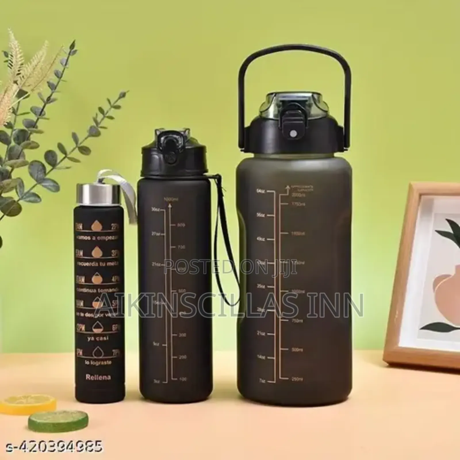 3set Water Bottle