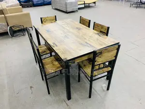 Quality Dining Sets With 6chairs A26/B26