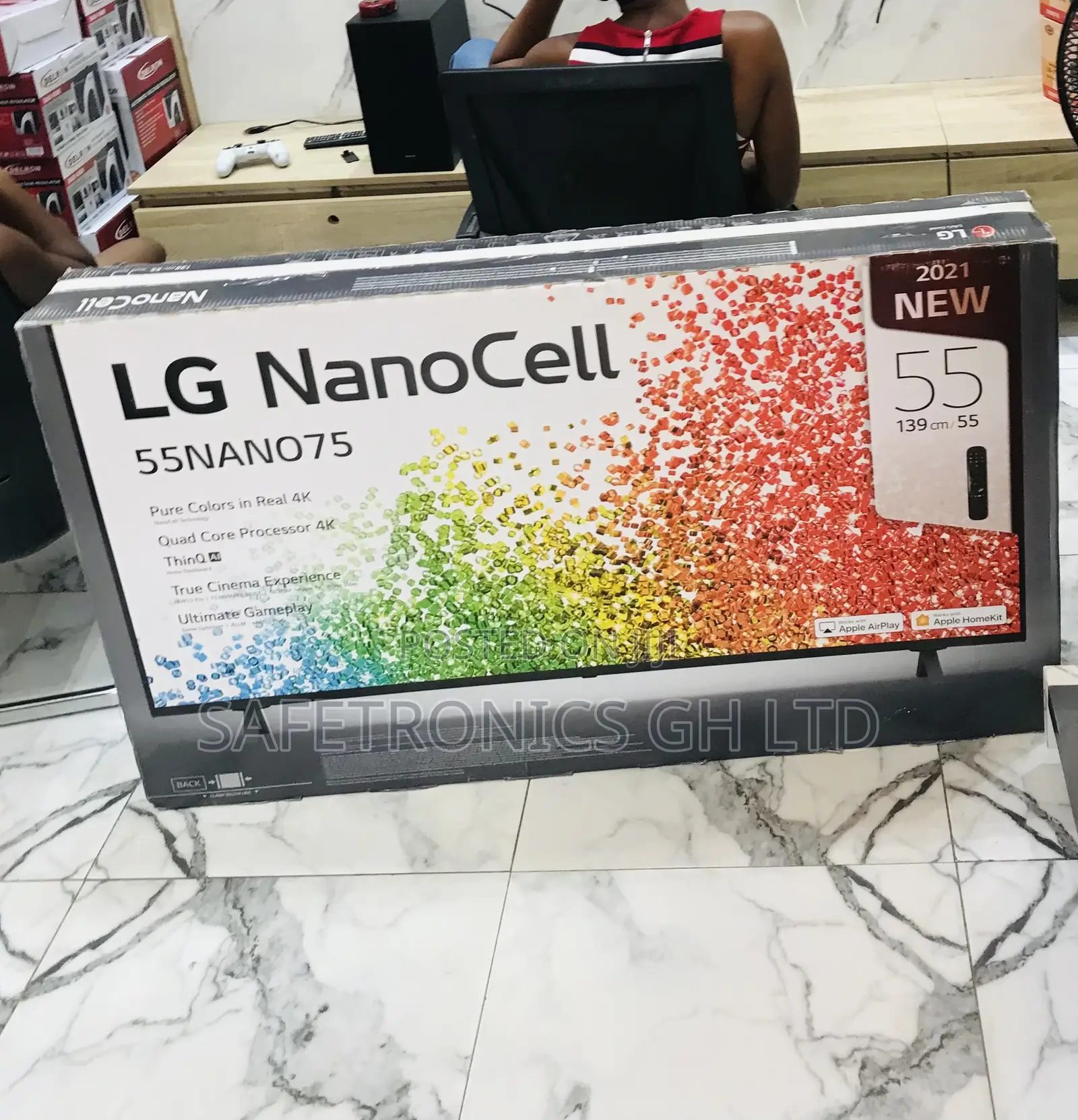 Lastest LG Nano75 Nanocell 55 Inch Smartscreen Led Tv
