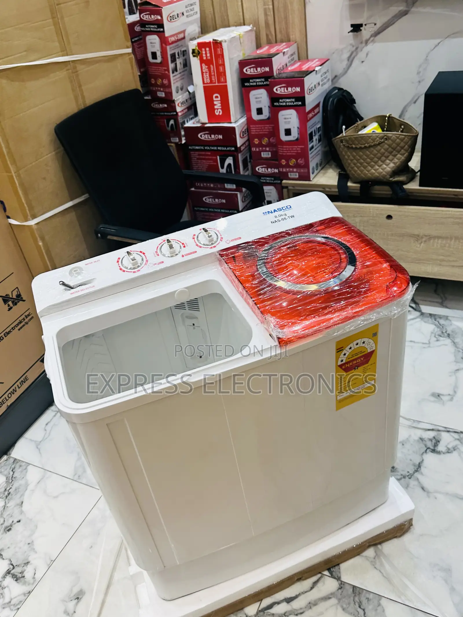 Clean Combo Twintub Nasco 8kg Topload