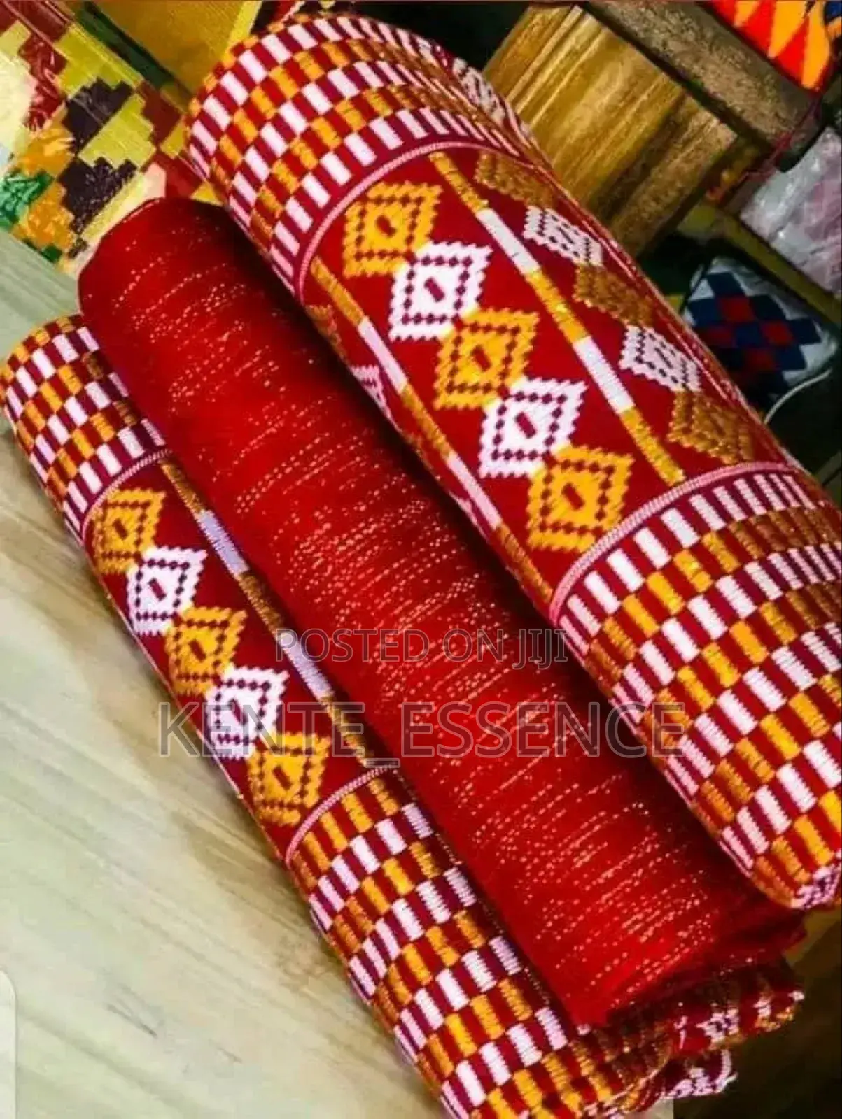Bonwire Kente Going for 6 Yards for 650 Cedis